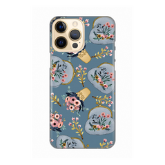Zastitna silikonska maska (futrola) PRINT - iPhone 13 Pro Max 6.7 Retro Blue.