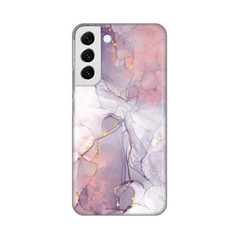Zastitna silikonska maska (futrola) PRINT - Samsung Galaxy S22 Plus Pink Marble.