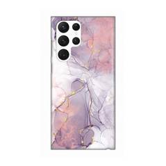Zastitna silikonska maska (futrola) PRINT - Samsung Galaxy S22 Ultra 5G Pink Marble.