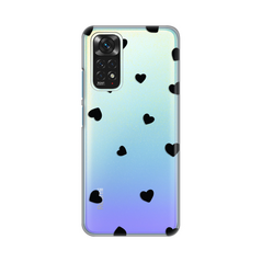Zastitna ultra tanka (skin) maska / futrola PRINT - Xiaomi Redmi Note 11/Redmi Note 11s Hearts.