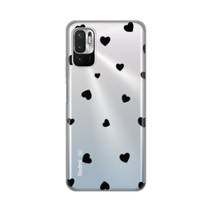 Zastitna ultra tanka (skin) maska / futrola PRINT - Xiaomi Redmi Note 10 5G Hearts.