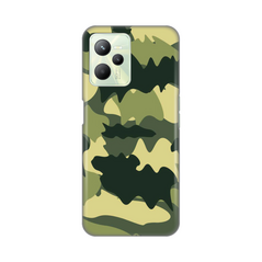 Zastitna ultra tanka (skin) maska / futrola PRINT - Realme C35 Army.