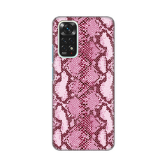 Zastitna silikonska maska (futrola) PRINT - Xiaomi Redmi Note 11/Redmi Note 11s Pink Snake.