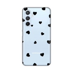 Zastitna ultra tanka (skin) maska / futrola PRINT - Samsung A546B Galaxy A54 5G Hearts.