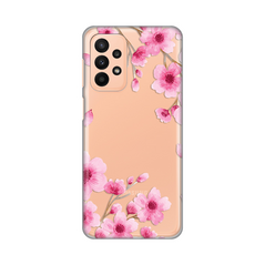 Zastitna ultra tanka (skin) maska / futrola PRINT - Samsung A235 Galaxy A23 Rose Flowers.