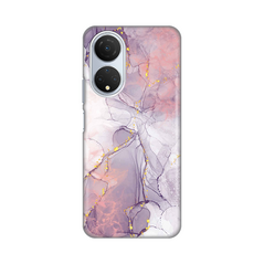 Zastitna silikonska maska (futrola) PRINT - Huawei Honor X7 Pink Marble.