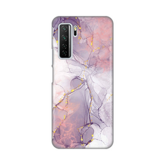 Zastitna silikonska maska (futrola) PRINT - Huawei P40 Lite Pink Marble.