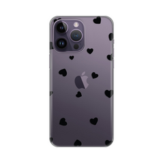 Zastitna ultra tanka (skin) maska / futrola PRINT - iPhone 14 Pro Max 6.7 Hearts.