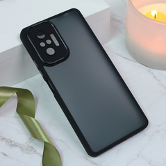 Zastitna maska (futrola) Shining Camera - Xiaomi Redmi Note 10 Pro/Redmi Note 10 Pro Max crna.