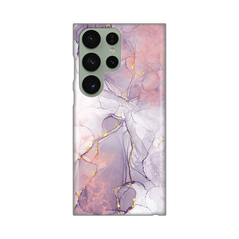 Zastitna silikonska maska (futrola) PRINT - Samsung Galaxy S23 Ultra Pink Marble.