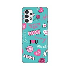 Zastitna silikonska maska (futrola) PRINT - Samsung A135 Galaxy A13 4G Love.