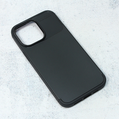 Zastitna maska (futrola) Defender Carbon - iPhone 14 Pro Max 6.7 crna.