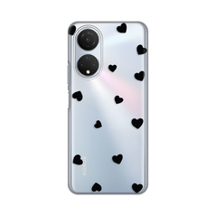 Zastitna ultra tanka (skin) maska / futrola PRINT - Huawei Honor X7 Hearts.