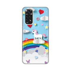 Zastitna silikonska maska (futrola) PRINT - Xiaomi Redmi Note 11/Redmi Note 11s Unicorn.