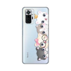 Zastitna ultra tanka (skin) maska / futrola PRINT - Xiaomi Redmi Note 10 Pro/Redmi Note 10 Pro Max Cats.