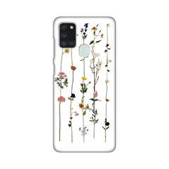 Zastitna ultra tanka (skin) maska / futrola PRINT - Samsung A217F Galaxy A21s Flower.