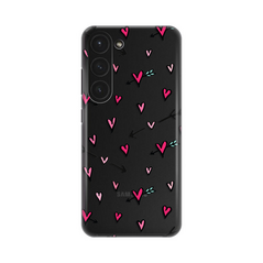 Zastitna ultra tanka (skin) maska / futrola PRINT - Samsung S911B Galaxy S23 Heart Pattern.