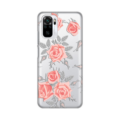 Zastitna ultra tanka (skin) maska / futrola PRINT - Xiaomi Redmi Note 10 4G/10s Elegant Roses.
