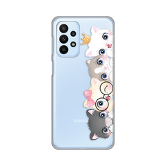 Zastitna ultra tanka (skin) maska / futrola PRINT - Samsung A235 Galaxy A23 Cats.