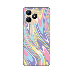 Zastitna ultra tanka (skin) maska / futrola PRINT - Realme C53 Liquid Dream.