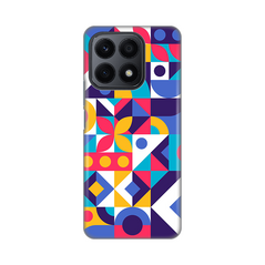 Zastitna ultra tanka (skin) maska / futrola PRINT - Huawei Honor X8a Colorful Mosaic.