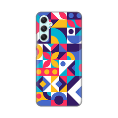 Zastitna ultra tanka (skin) maska / futrola PRINT - Samsung Galaxy A34 5G 5G Colorful Mosaic.