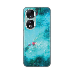 Zastitna silikonska maska (futrola) PRINT - Huawei Honor 90 Marbel Sky.