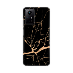 Zastitna silikonska maska (futrola) PRINT - Xiaomi Redmi Note 12S (EU) All crni.