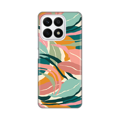 Zastitna silikonska maska (futrola) PRINT - Huawei Honor X8a Tropical Pattern.