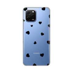 Zastitna ultra tanka (skin) maska / futrola PRINT - Huawei Nova Y61 Hearts.