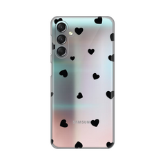 Zastitna ultra tanka (skin) maska / futrola PRINT - Samsung A245 Galaxy A24 4G Hearts.