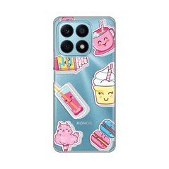 Zastitna ultra tanka (skin) maska / futrola PRINT - Huawei Honor X8a Ice cream.