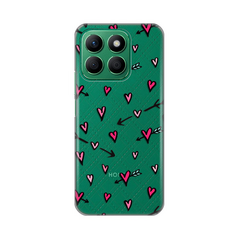 Zastitna ultra tanka (skin) maska / futrola PRINT - Huawei Honor X8b Heart Pattern.