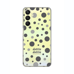 Zastitna ultra tanka (skin) maska / futrola PRINT - Samsung A256 Galaxy A25 5G Dottie Dottie Gray.