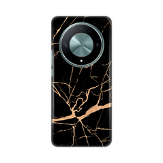 Zastitna silikonska maska (futrola) PRINT - Huawei Honor Magic 6 lite All crni.