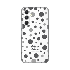 Zastitna ultra tanka (skin) maska / futrola PRINT - Samsung A546B Galaxy A54 5G Dottie Dottie Gray.