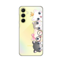 Zastitna ultra tanka (skin) maska / futrola PRINT - Samsung A556 Galaxy A55 5G Cats.