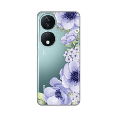 Zastitna ultra tanka (skin) maska / futrola PRINT - Huawei Honor X7b Blue Roses.