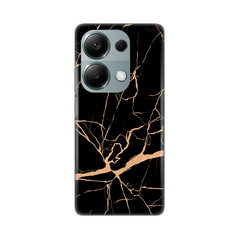 Zastitna silikonska maska (futrola) PRINT - Xiaomi Redmi Note 13 Pro 4G All crni.