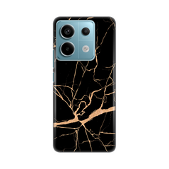 Zastitna silikonska maska (futrola) PRINT - Xiaomi Redmi Note 13 Pro 5G All crni.