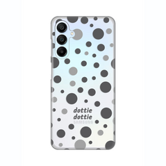 Zastitna ultra tanka (skin) maska / futrola PRINT - Samsung A156 Galaxy A15 5G Dottie Dottie Gray.