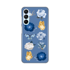 Zastitna silikonska maska (futrola) PRINT - Samsung A156 Galaxy A15 5G Dusty Blue.