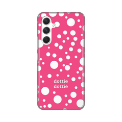 Zastitna ultra tanka (skin) maska / futrola PRINT - Samsung A546B Galaxy A54 5G Dottie Dottie Pink.