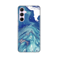 Zastitna silikonska maska (futrola) PRINT - Samsung A356B Galaxy A35 5G Blue Marble.