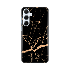 Zastitna silikonska maska (futrola) PRINT - Samsung A556 Galaxy A55 5G All crni.