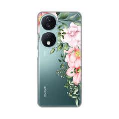 Zastitna ultra tanka (skin) maska / futrola PRINT - Huawei Honor X7b Gentle Rose Pattern.