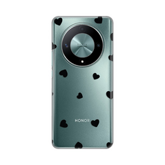 Zastitna ultra tanka (skin) maska / futrola PRINT - Huawei Honor Magic 6 lite Hearts.