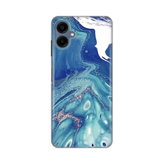 Zastitna silikonska maska (futrola) PRINT - Samsung A065F Galaxy A06 Blue Marble.