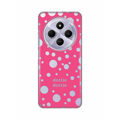 Zastitna ultra tanka (skin) maska / futrola PRINT - Xiaomi Redmi 14C/Redmi A4 Dottie Dottie Pink.
