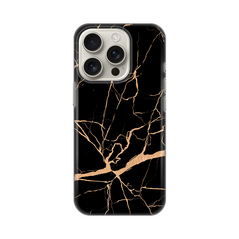 Zastitna silikonska maska (futrola) PRINT - iPhone 16 Pro All crni.